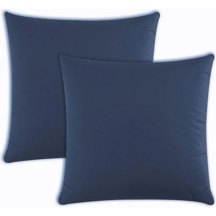 Müskaan Kissenbezug Kissenbezug 40x40 40x80 80x80 2er Pack Mikrofaser Kissenhülle, (2 Stück), mit Reißverschluss – Bild 5