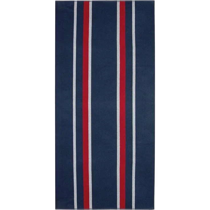 ZOLLNER Strandtuch, Glattvelours (1-St), 100x200 cm, 100% Baumwolle, XXL, vom Hotelwäschespezialisten – Bild 1