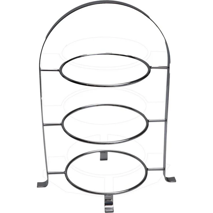 APS Etagere Serviergestell, Metall, (1-tlg), unkomplizierter Transport zum Tisch oder Buffet – Bild 2