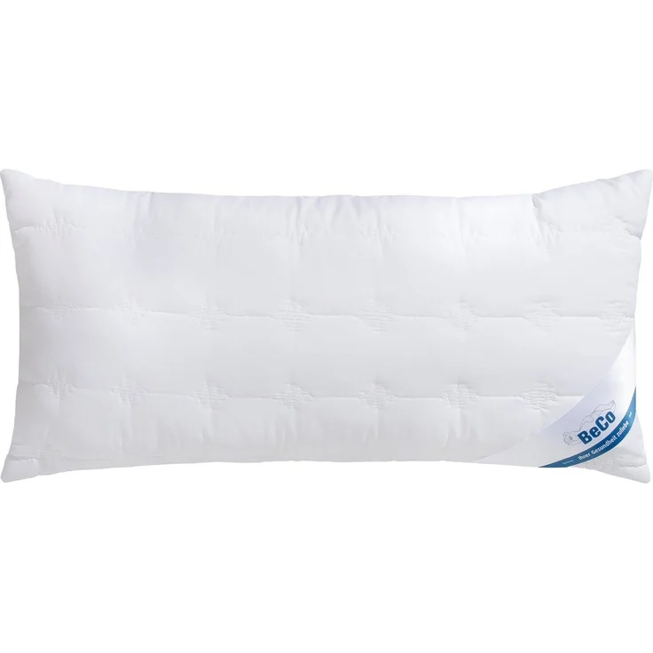 Beco Microfaserkissen Kopfkissen Medibett Cotton Soft, in 40x80 oder 80x80 cm, Füllung: Faserbällchen, Bezug: Polyester & Baumwolle, Ideal für Allergiker geeignet (Hausstauballergiker) – Bild 5