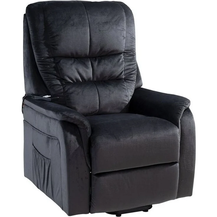 Femo Trade TV-Sessel FM-335L2, Anthrazit, Mikrofaserbezug, 2-motorig, (1 Sessel), elektrische Relaxfunktion & Aufstehhilfe, kabelgebundene Fernbedienung – Bild 4
