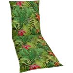 GO-DE Liegenauflage, Baumwollmischgewebe grün, 190 x 60 x 8 cm