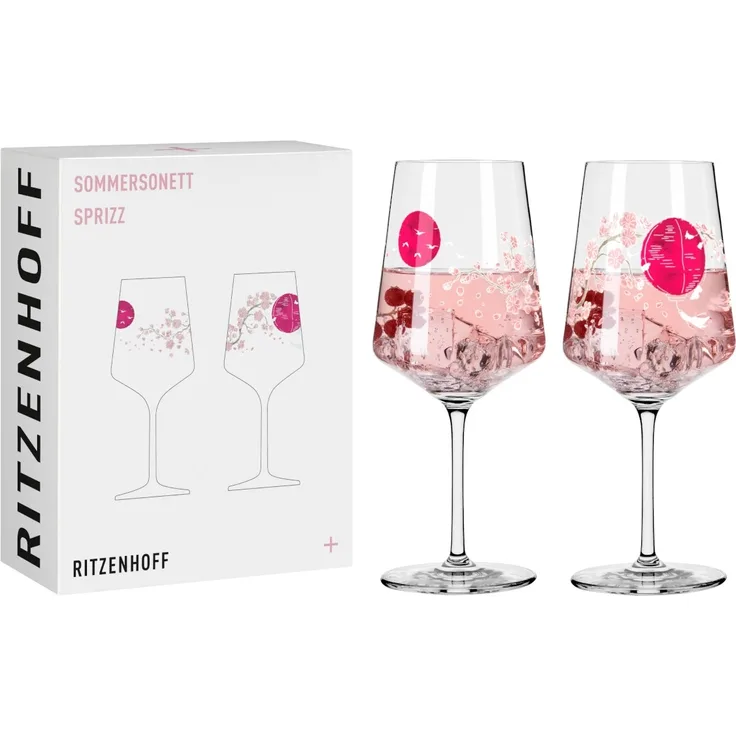 Ritzenhoff 3461007 Aperitifglas-Set #13, #14 SOMMERSONETT Melina Sparschu 2023