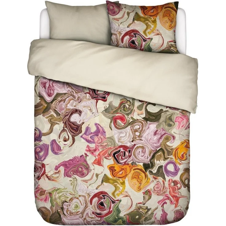 Essenza Bettwäsche Isaline, Satin, 3 teilig, mit floralem Muster – Bild 4