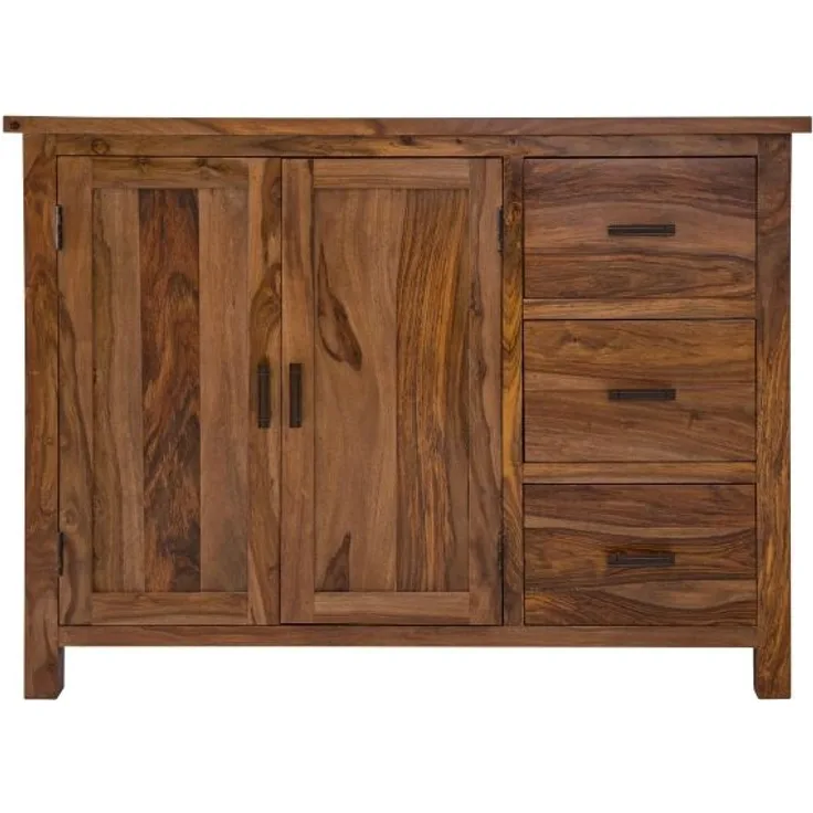 Kommode Rami 140x90x45 aus indischem Sheesham-Massivholz