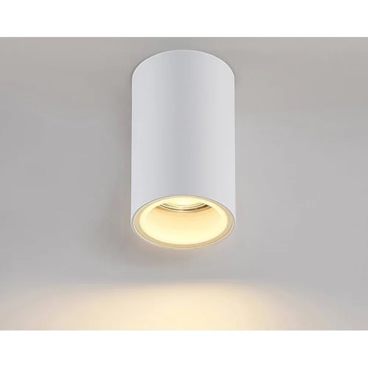 Arcchio Olivir, 1-flammige Deckenlampe in Weiß aus Aluminium, GU10 Spot für Flur und Wohnzimmer – Bild 5