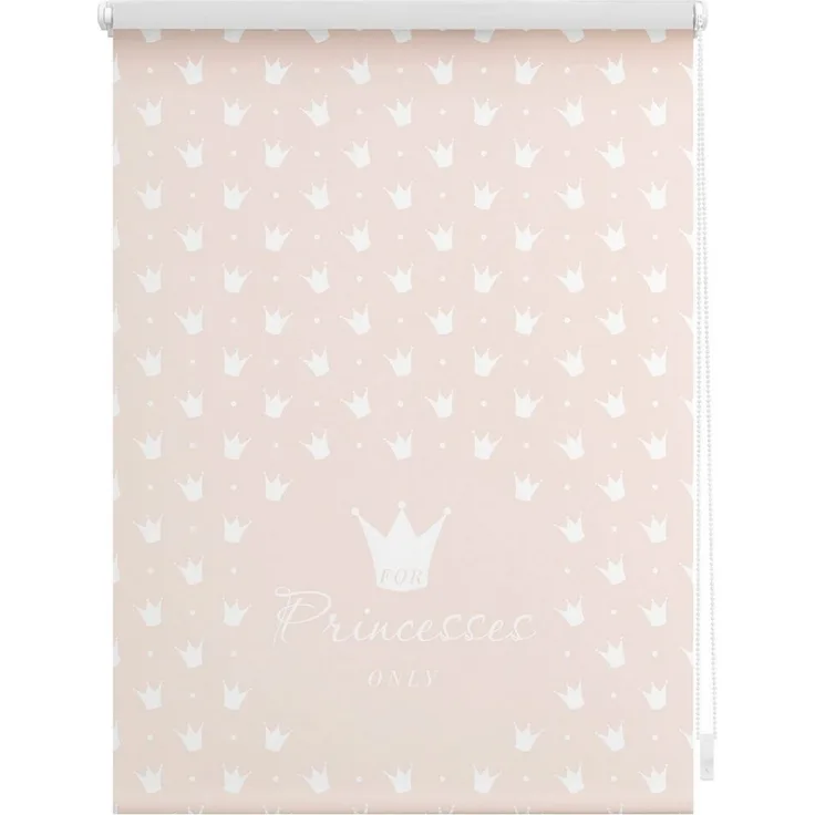 Seitenzugrollo Klemmfix Motiv Prinzessin Lilly, LICHTBLICK ORIGINAL, Lichtschutz, ohne Bohren, freihängend, Klemmfix, bedruckt