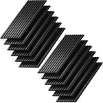 Wandpaneele Akustikpaneel Schwarz 12 Stück Vicco