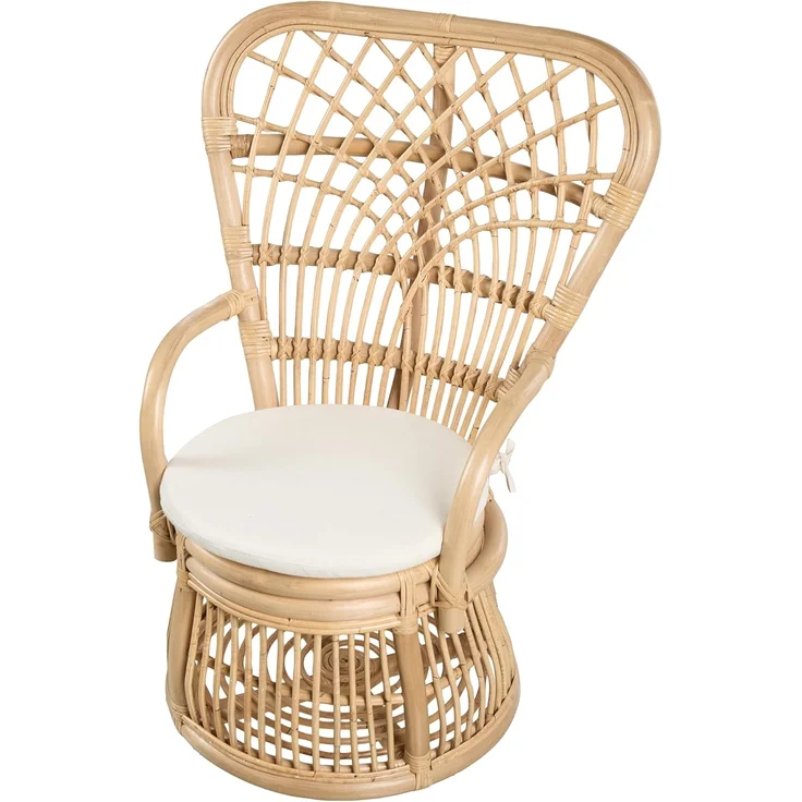 Kinderstuhl Rattan naturfarben TEMENI – Bild 6