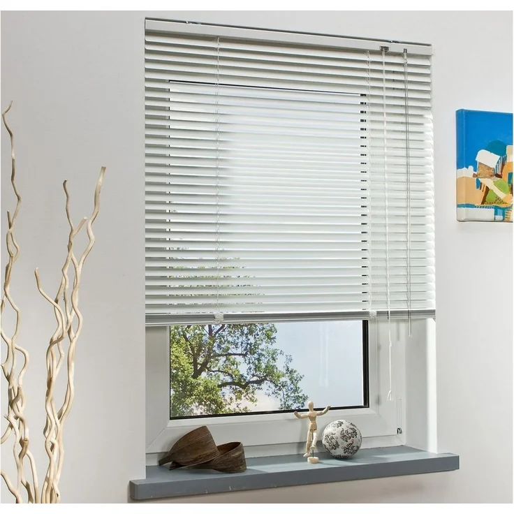Liedeco Jalousie Aluminium-Jalousie, mit Bohren, freihängend, Aluminium – Bild 2