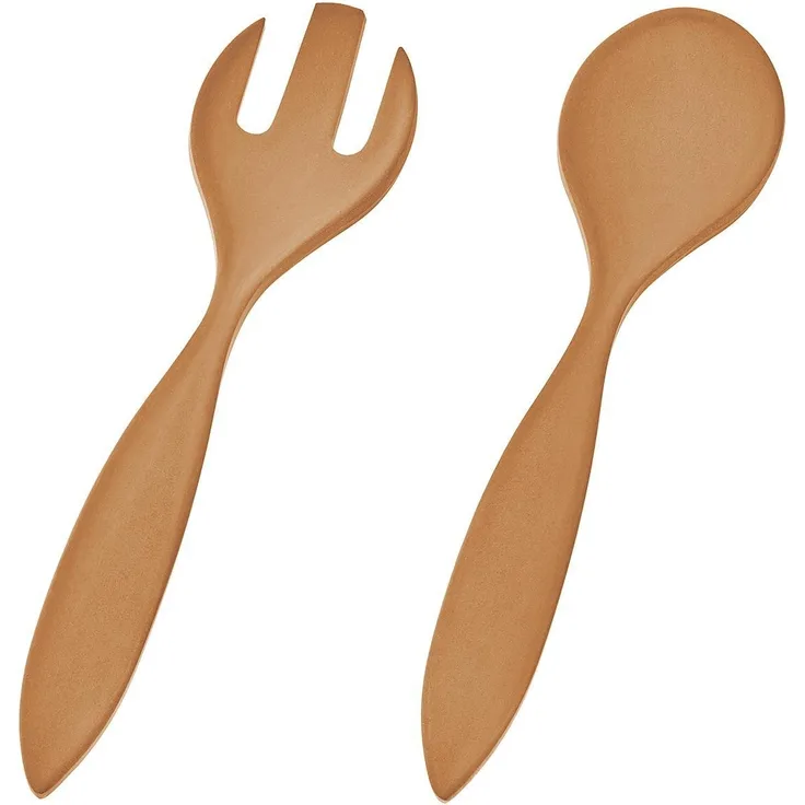 MAGU Salatbesteck NATUR-DESIGN 30cm terra 109239