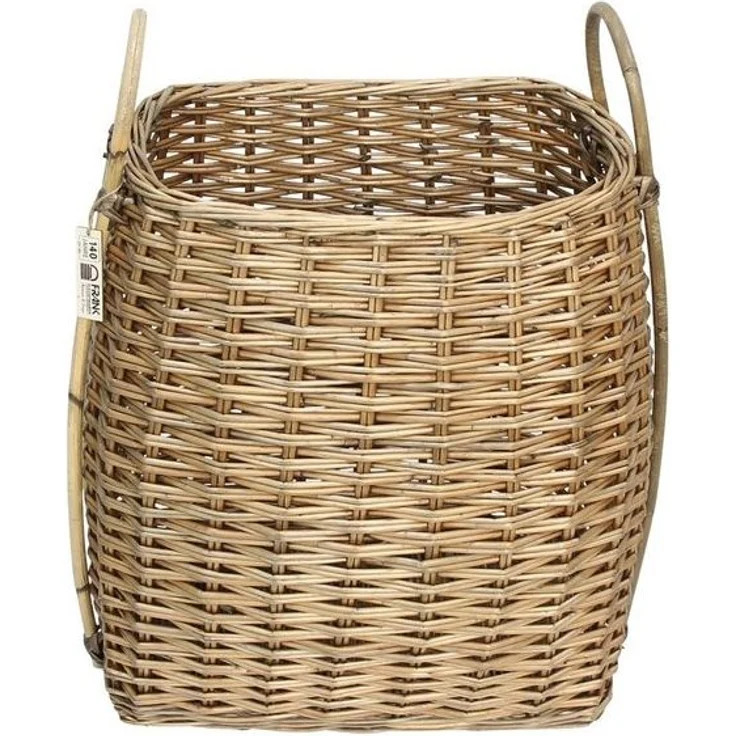 Dekoleidenschaft Aufbewahrungskorb "Maxi" aus Weide XXL Weidenkorb, Wäschekorb, Spielzeugkorb, Flechtkorb – Bild 4