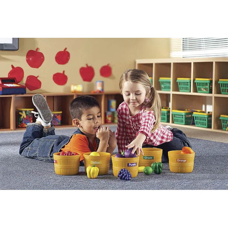 Learning Resources LER3060 Bauernmarkt Farbensortierset – Bild 3