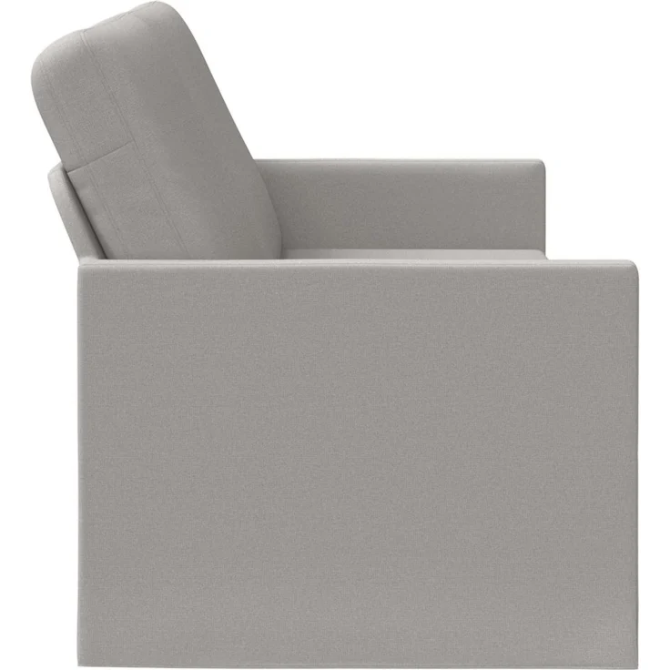 vidaXL 3-Sitzer Sofa Wolkengrau 220 x 81 x 82 cm Stoff 42041152 – Bild 3
