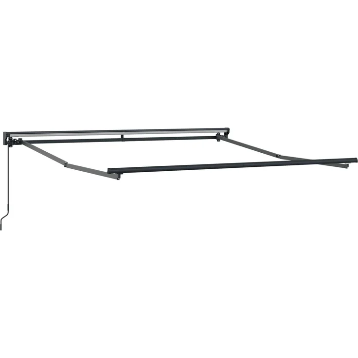 vidaXL Markisenrahmen Gelb und Grau 350 x 250 cm 3330319 – Bild 5