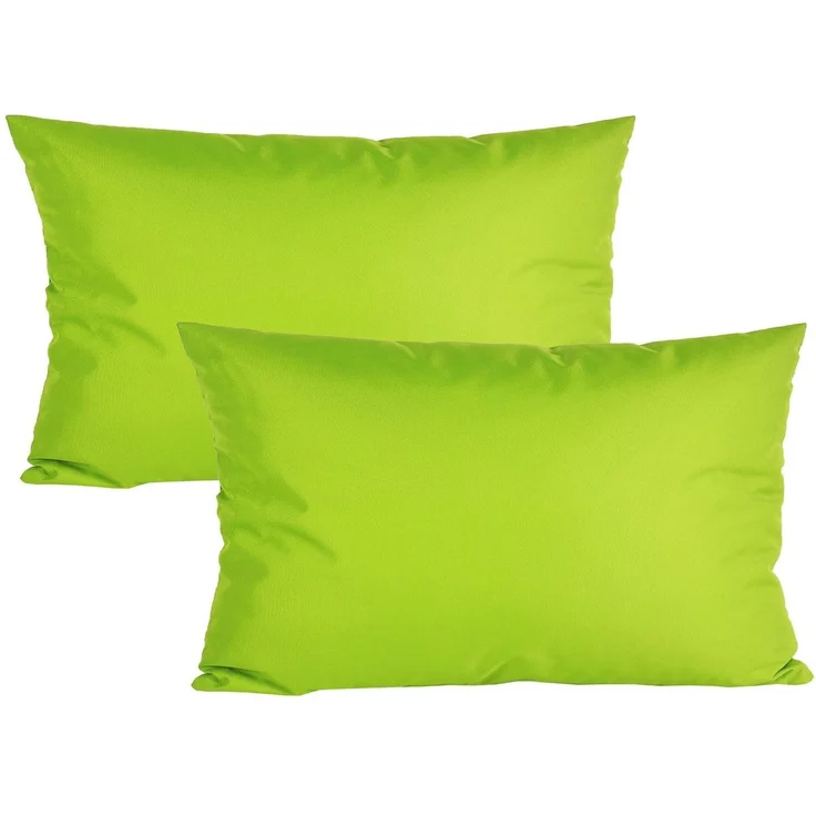 JACK Kissenbezüge 2er Set 40x60cm Outdoor Wasserfest, (2 Stück), 2x Kissenhülle, strapazierfähig, wasserabweisend, Innen & Außen – Bild 1