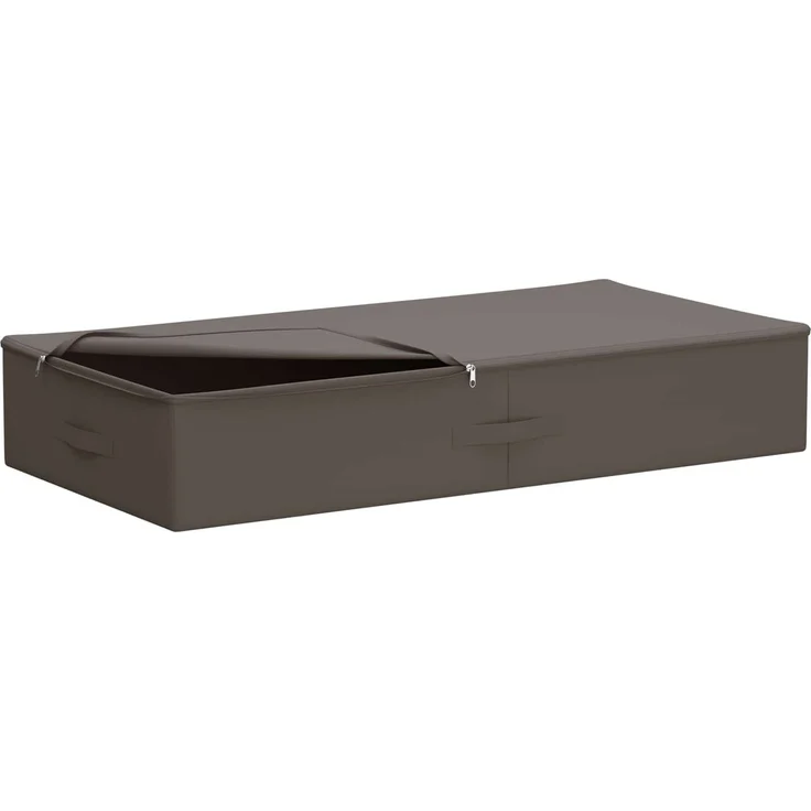 vidaXL Aufbewahrungsbox 24 stk. Vliesstoff 100 x 50 x 18 cm 90 l Grau 42024645 – Bild 4