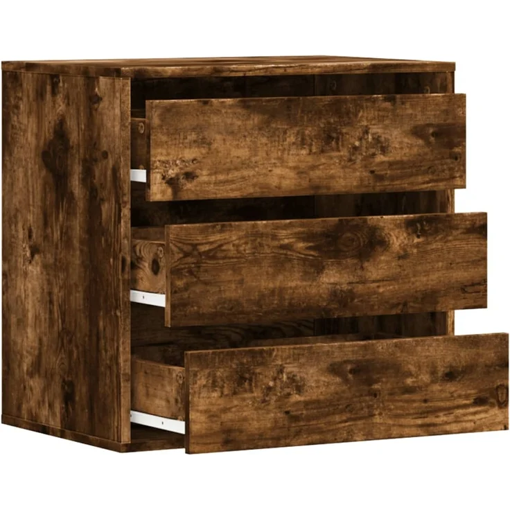 vidaXL Kommode Räuchereiche 60x41x58 cm Holzwerkstoff 852847 – Bild 5