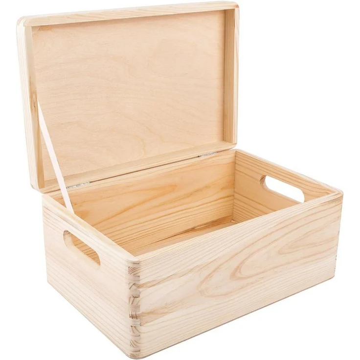Creative Deco Aufbewahrungsbox mit Deckel 30x20x14 cm (1cm) – Bild 1