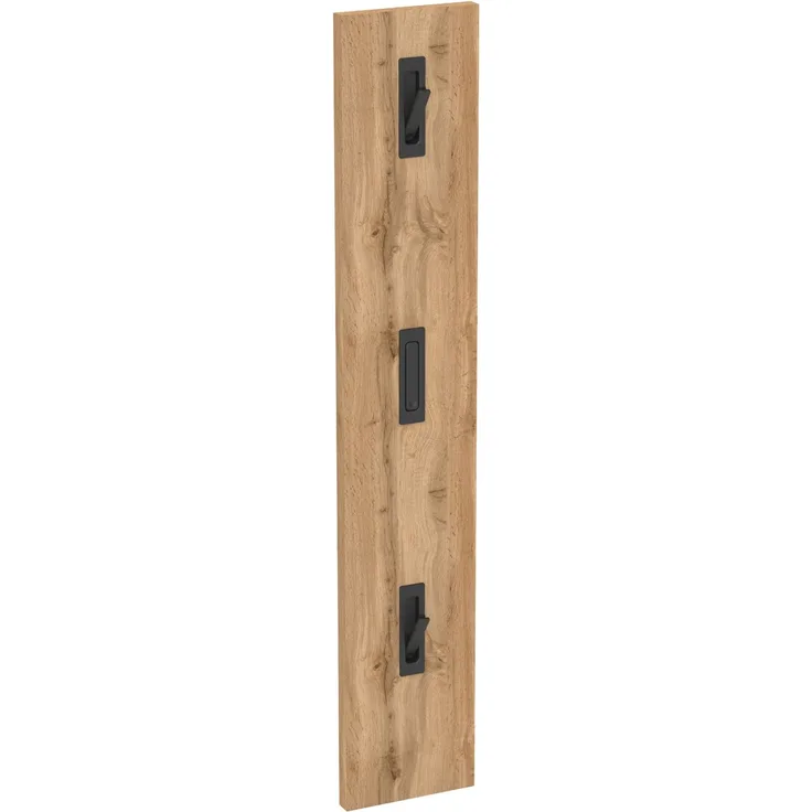Schildmeyer ‘Saga‘ Flur Garderobenpaneel, Eiche Landhaus, Breite 19,5 cm, Made in Germany