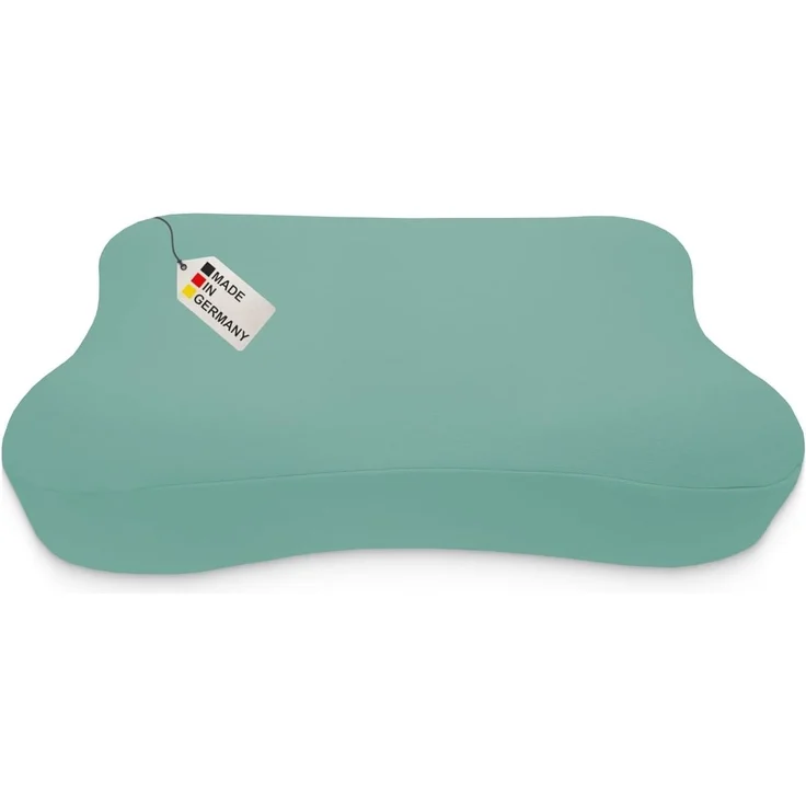 DUKAL Kissenbezug passend für Blackroll Recovery Pillow und weitere, 100% Baumwolle, (1 Stück), aus hochwertigem Doppel-Jersey, mit Reißverschluss, Made in Germany – Bild 2
