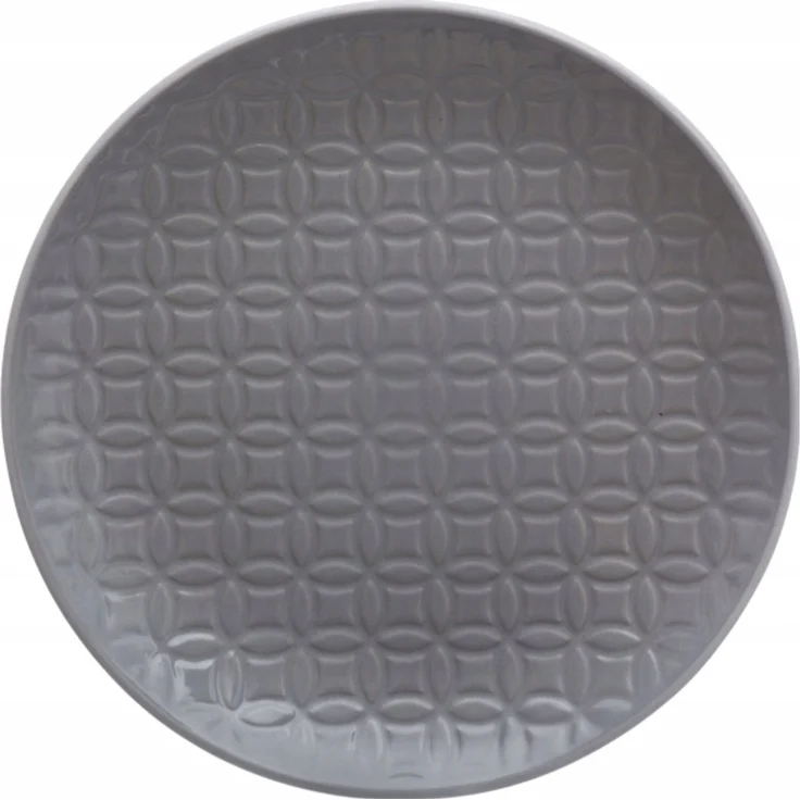 Secret de Gourmet Keramik-Dessertteller Ø 21 cm Farbe grau