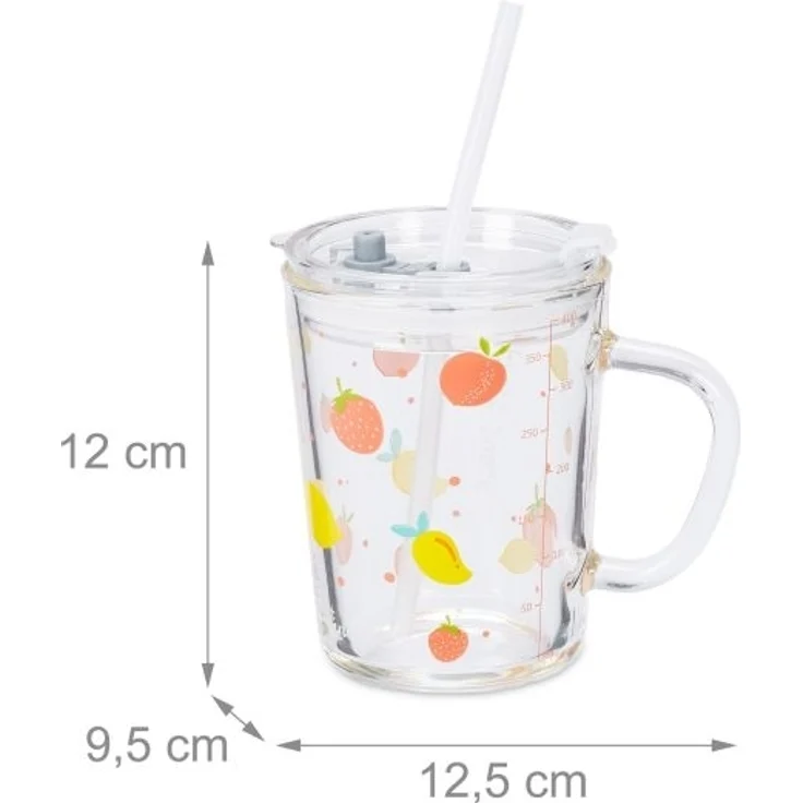 2er Set Kindergläser mit Früchte-Motiv – Bild 4