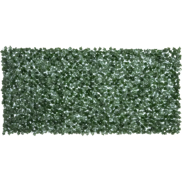 MELAYR, Künstlicher Hecken Sichtschutz, UV Geschützt Sichtschutz, Grün Balkon Sichtschutze, 300 x 1 x 150 cm, Dunkelgrün – Bild 1
