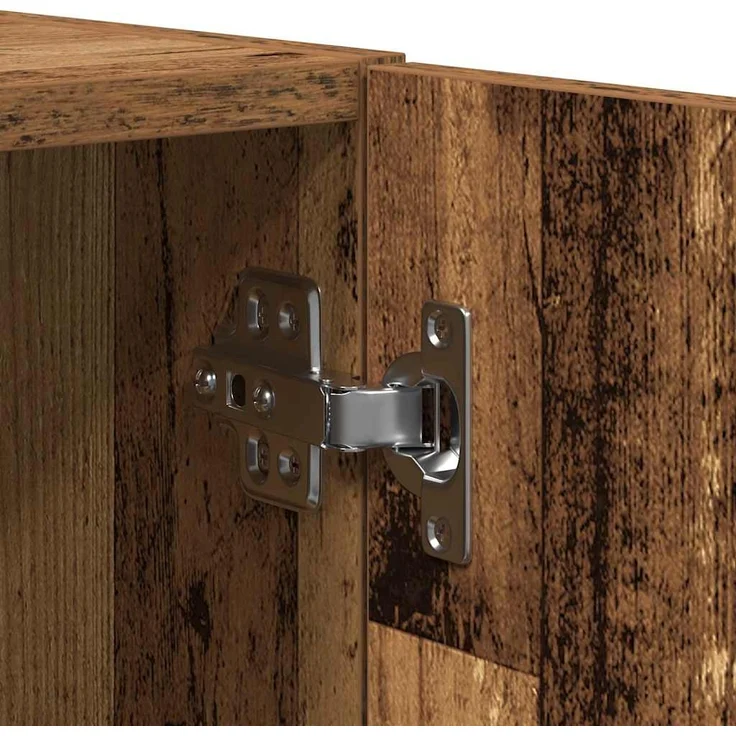 vidaXL Wandschrank Altholz 70 x 42,5 x 40 cm Holzwerkstoff 869150 – Bild 7