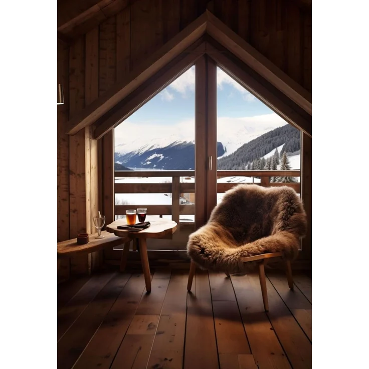 Lammfell Natur Farben Farbe: Grizzly | Größe: 100-110 – Bild 7