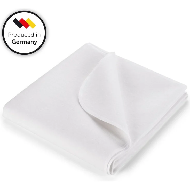 Laleni Inkontinenzunterlage wasserdicht & atmungsaktiv 70x100 cm für Babys | Molton Matratzenauflage 2er Set aus Baumwolle | Matratzenschoner | Inkontinenz Bettunterlage | Wickelauflage 70x100 cm – Bild 3