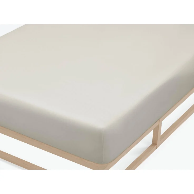 biberna Feinjersey-Spannbetttuch 0077144, grau, 1x 90x190 cm - 100x200 cm – Bild 3