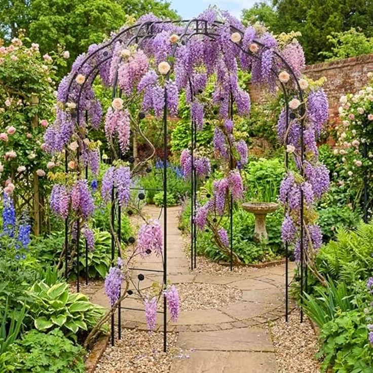 Rosenpavillon aus Metall 10052896 – Bild 5