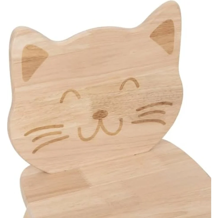 Atmosphera Créateur d'intérieur Hocker Holzstuhl für Kinder CAT, 30 x 28 x 50 cm (1 Stk, Sitzhocker), funktional – Bild 5