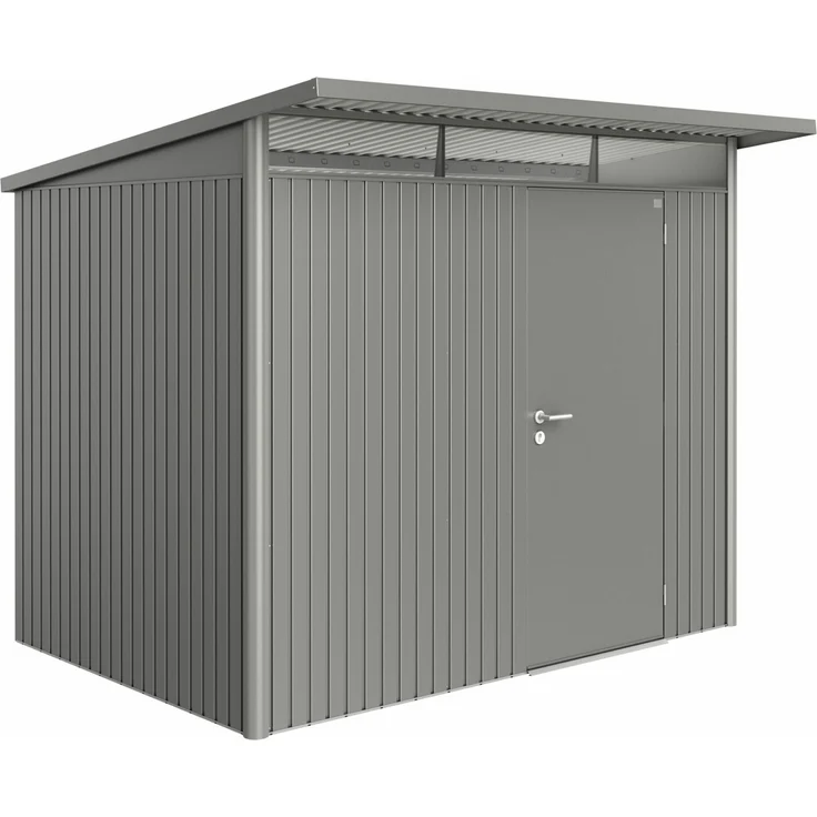 Biohort Gerätehaus AvantGarde, A5: 260 x 220 x 218 (b x t x h) cm, quarzgrau-metallic – Bild 1