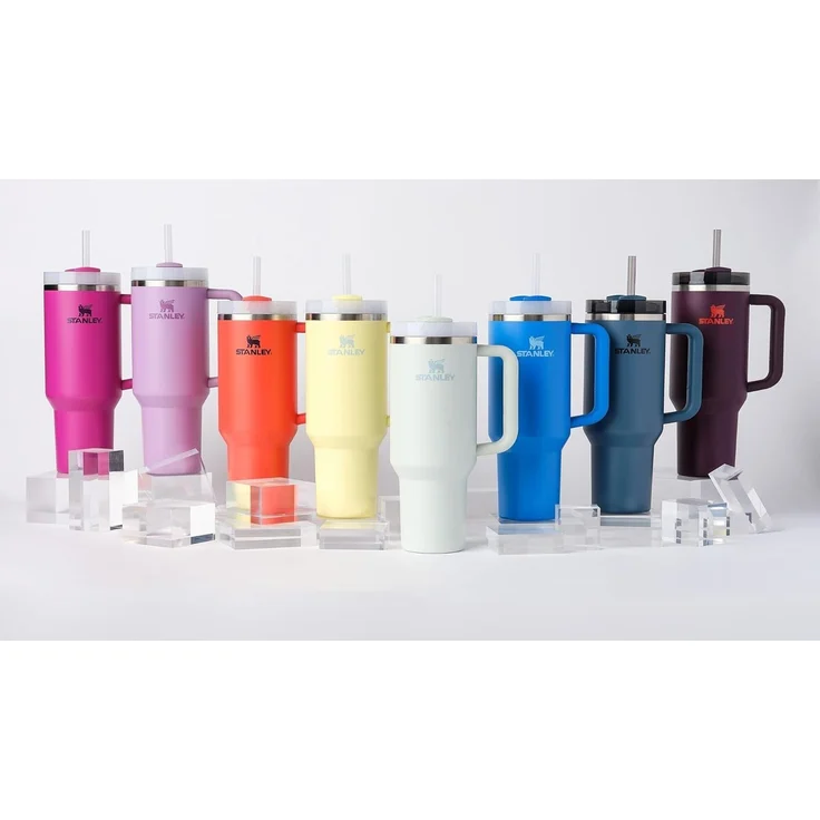 Stanley 1913 Thermoflasche Stanley Quencher H2.0 FlowState Tumbler 1.2L 1,2 L Plum – Bild 7
