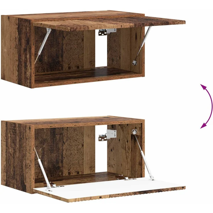 vidaXL TV-Schrankset 5 pcs Altholz Holzwerkstoff 3409103 – Bild 11