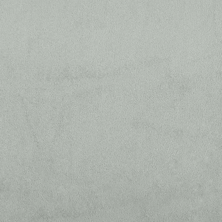 vidaXL Sessel mit Hocker Hellgrau 60 cm Samt 3278257 – Bild 5