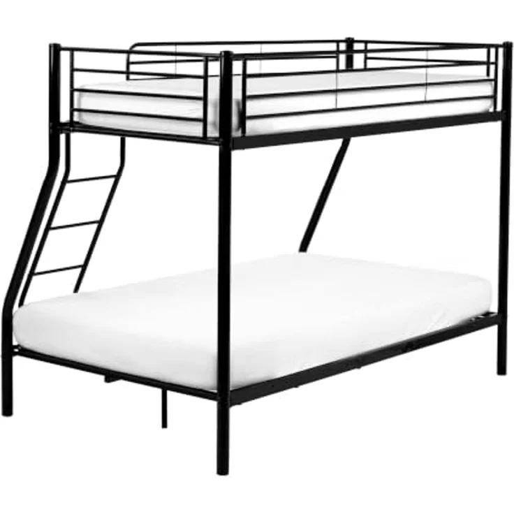 Hochbett Metall CHADURIE 90 120 x 200 cm Schwarz – Bild 7