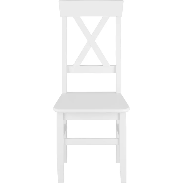 Küchenstuhl Massivholzstuhl Esszimmerstuhl Kiefer Stuhl 90.71-23Kiefer weiß – Bild 5