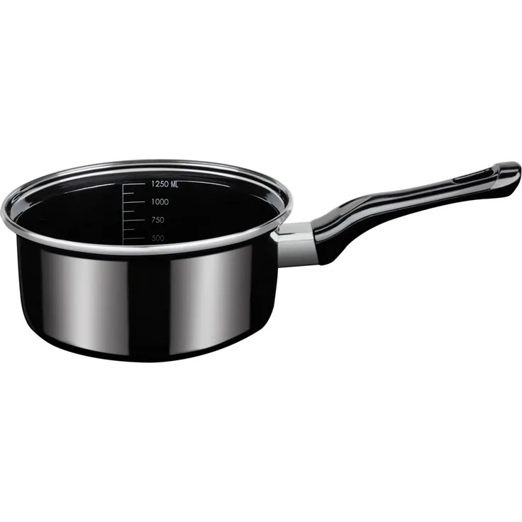 GSW Kasserolle Profi-Black-Star, Stahl-Emaille (1-tlg), Induktion