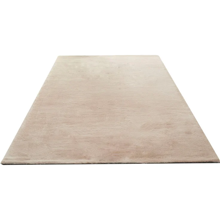 Bruno Banani Fellteppich Rabbit 2, Kunstfell Teppich, Modern, rechteckig, Höhe: 25 mm, Kaninchenfell-Haptik, sehr weich, Wohnzimmer, Schlafzimmer, Esszimmer – Bild 3