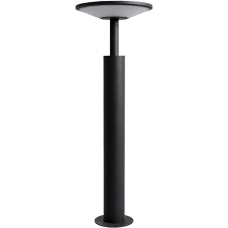 Lucande LED Wegeleuchte, strahlwassergeschützte Pollerleuchte IP65, 60 cm, 12W warmweiß (3000K), anthrazit