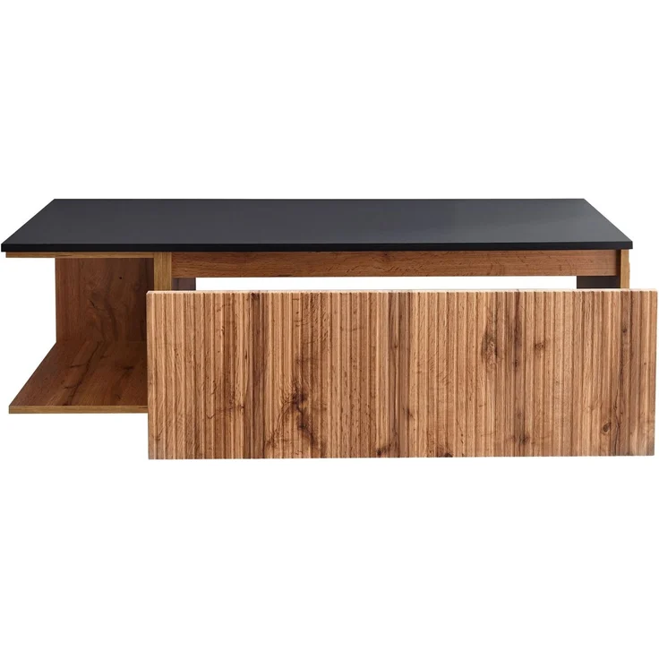 BASIC by Balculina Waschbeckenunterschrank Loris BxHxT 120 x 34 x 47 cm (1-St) Breite 120cm, Softclose, L/R montierbar – Bild 3