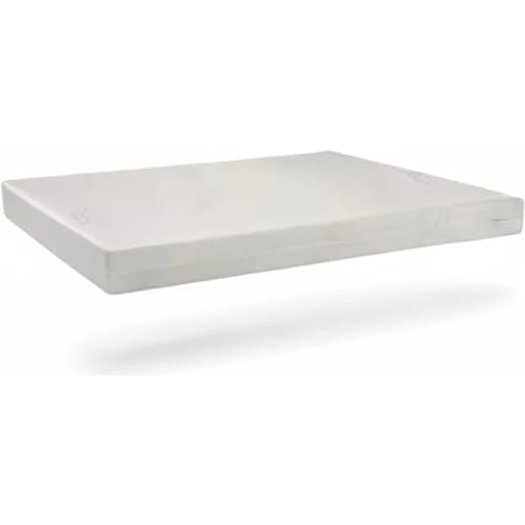 Weiß Babybett Gitterbett mit Schublade 120x60 + Schaumstoffmatratze + Sicherheitsgitter aus Holz + Schutzhülle – Bild 11
