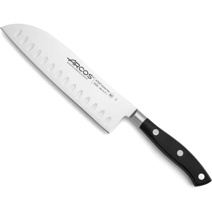 Arcos Arcos Japanisches Messer Santoku Riviera 180mm 233500