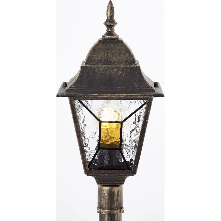 BRILLIANT Janel Außenstandleuchte 120cm schwarz gold | 1x A60, E27, 60W, geeignet für Normallampen (nicht enthalten) – Bild 7
