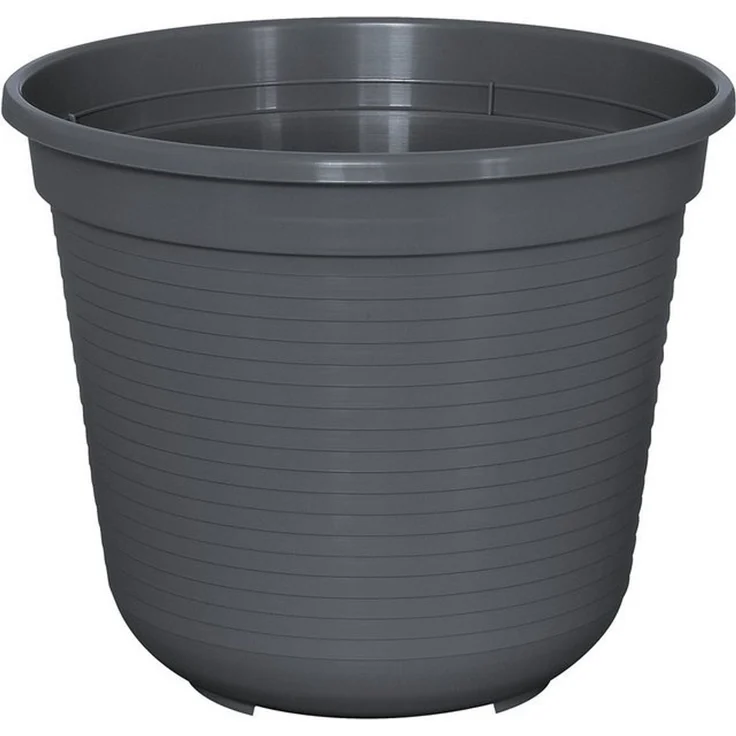 Geli Pflanztopf Standard Ø 18 x 16 cm anthrazit – Bild 2