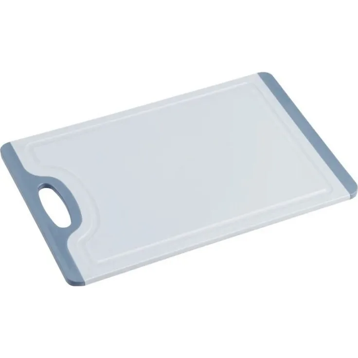 Kesper Schneidebrett Schneidebrett Kunststoff blau 30x20 cm, Kunststoff, Rutsch-Stopp und Saftrille