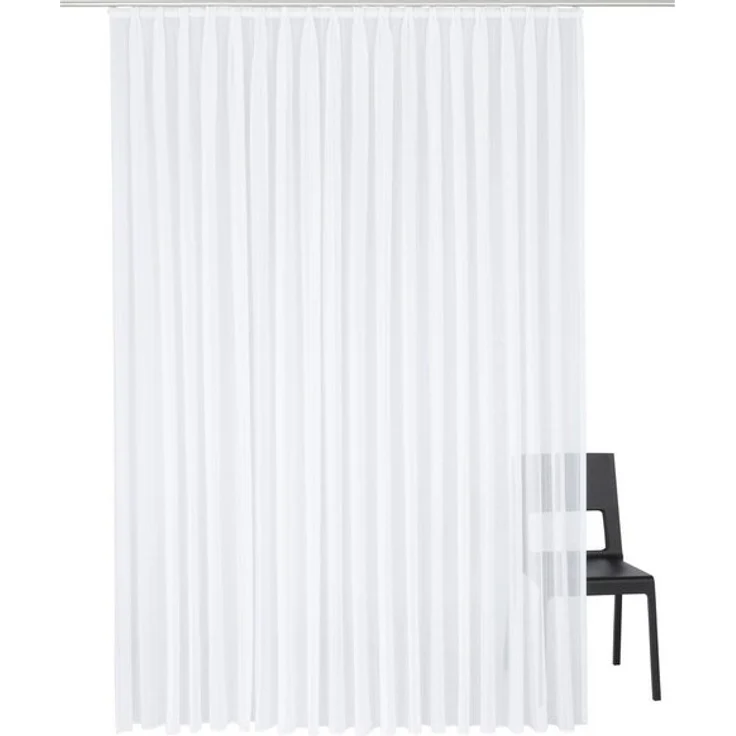 Wirth Gardine Gerty, Faltenband (1 St), halbtransparent, Sablé, Store – Bild 4